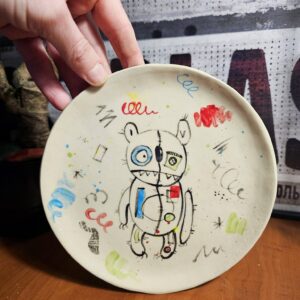 Talerz Miś Gryzmołak 1